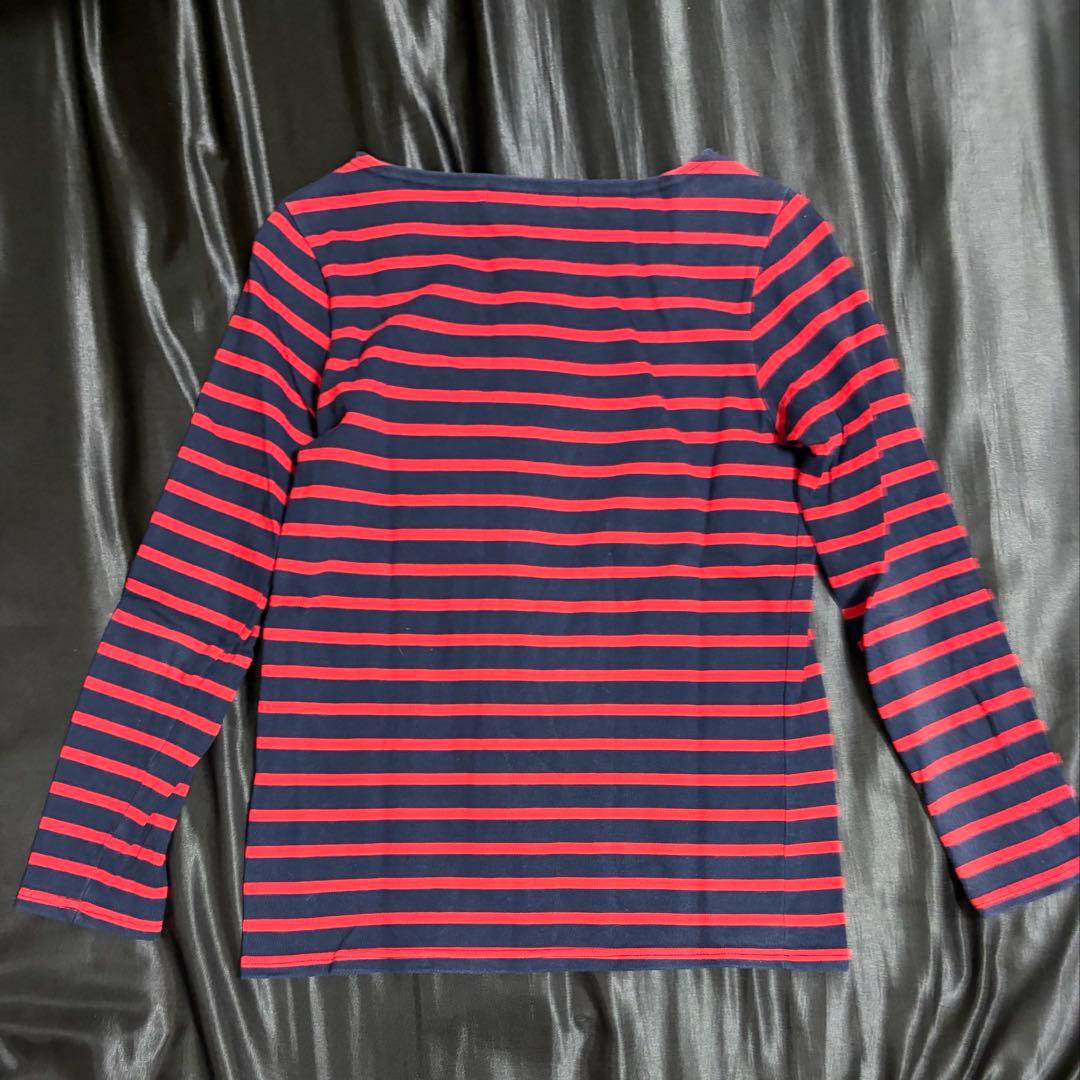 ボーダーロンT 赤黒ボーダー 00s グランジ y2k パンク - メルカリ