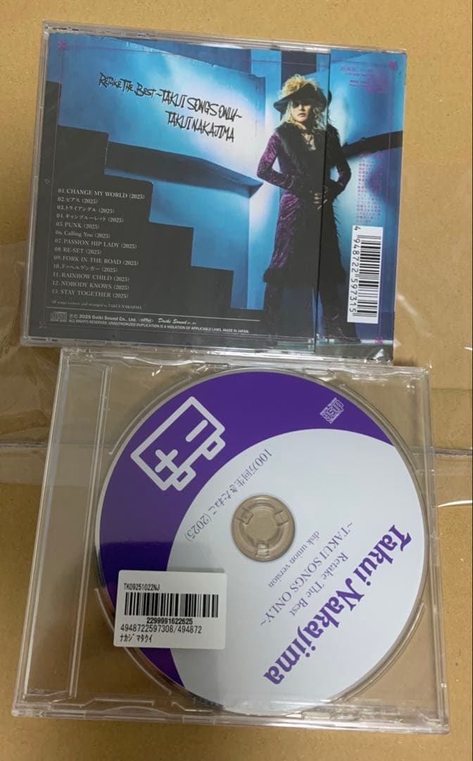 中島卓偉 Retake The Best～TAKUI SONGS ONLY - メルカリ