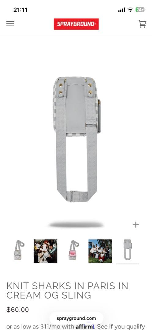 Sprayground ショルダーバッグ crossbodys 超レア 値下げ中 - メルカリ