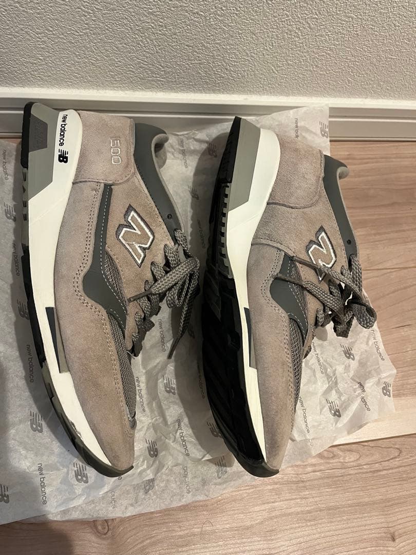 靴 New Balance M1500PGL GRAY 26.5cm