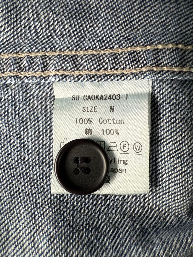 So デニムカバーオール Denim Coverall Mサイズ 大山シュン - メルカリ