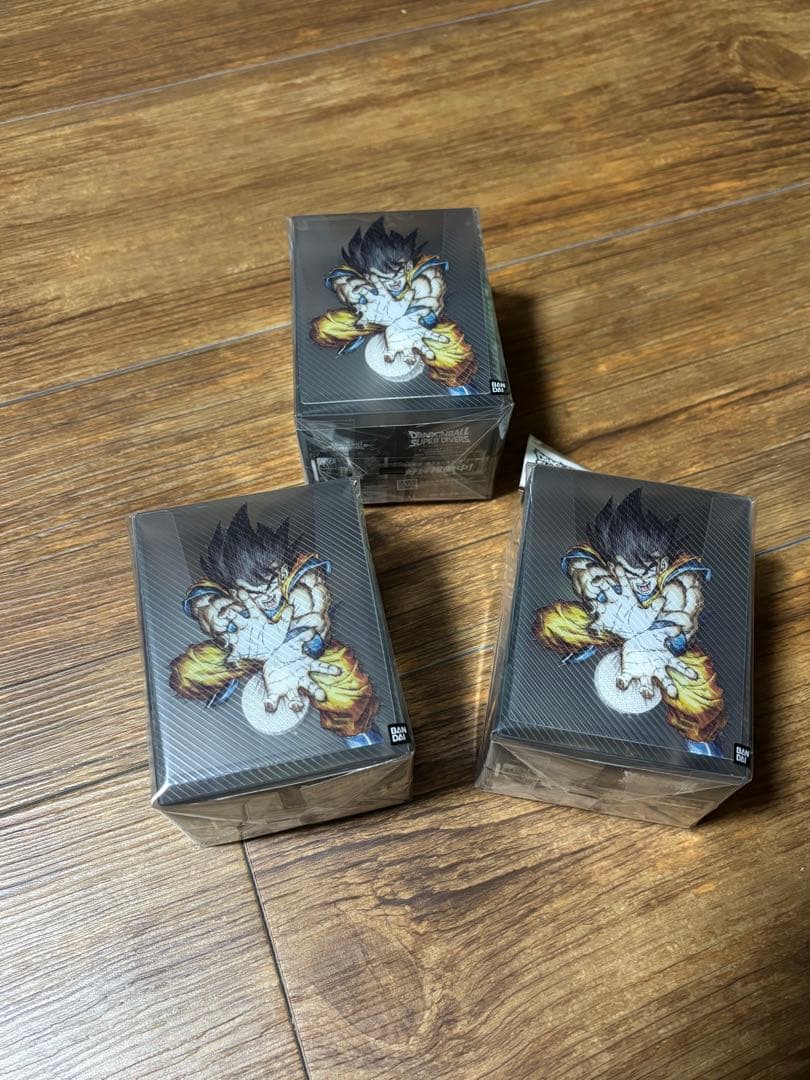 【未使用】ドラゴンボールスーパーダイバーズ　デッキケース　３個 ドラゴンボールスーパーダイバーズ 未開封デッキケース カード3種