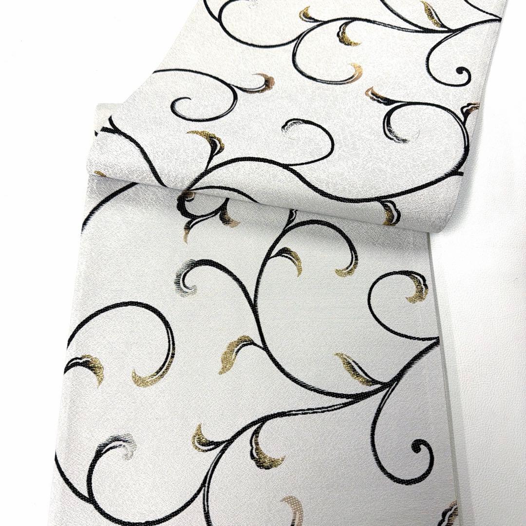 帯6752 ○高級 正絹 唐草 六通 袋帯 - メルカリ