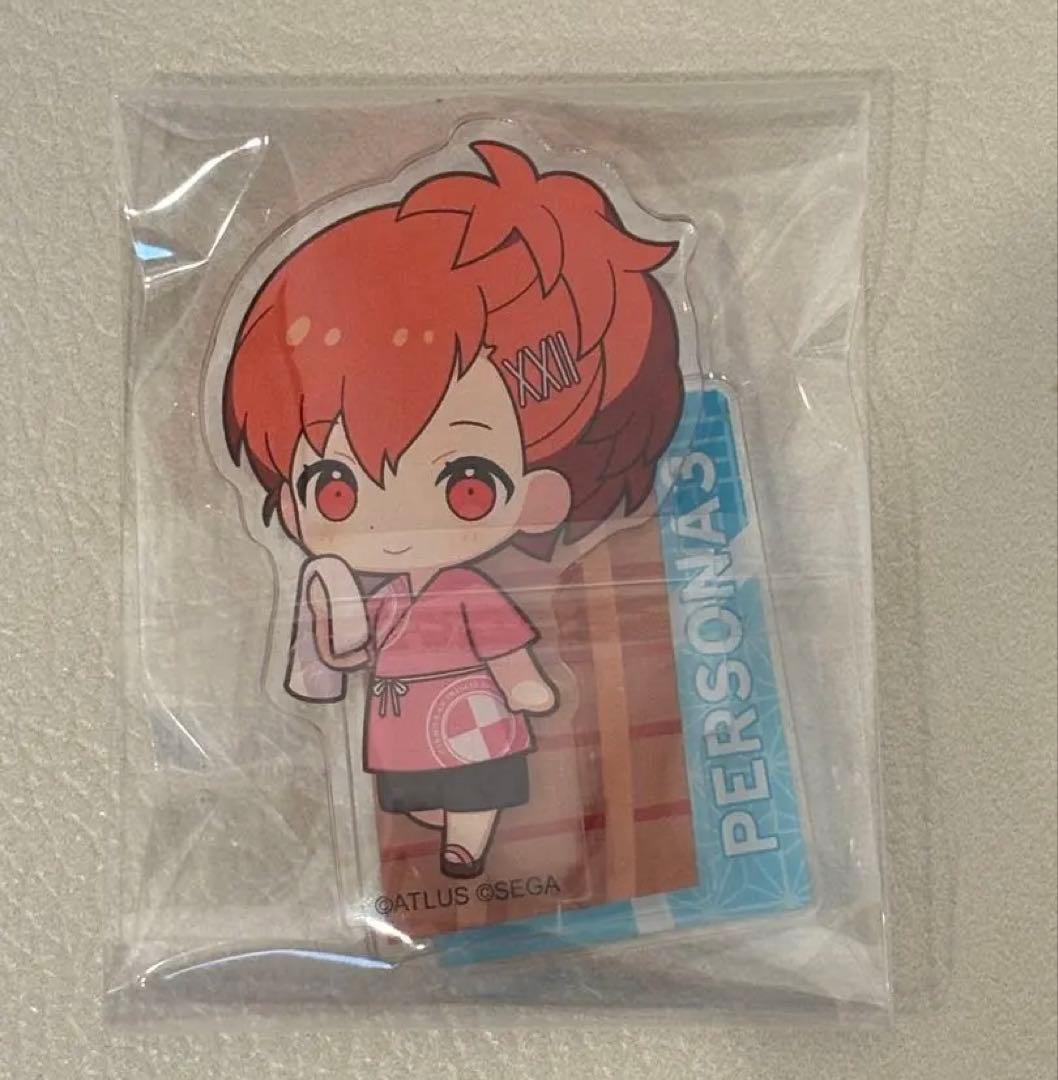 ペルソナ25周年 極楽湯 アクスタ 女主人公 ペルソナ3 - メルカリ