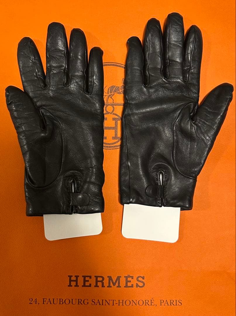 《HERMES》羊皮グローブ　サイズ21cm