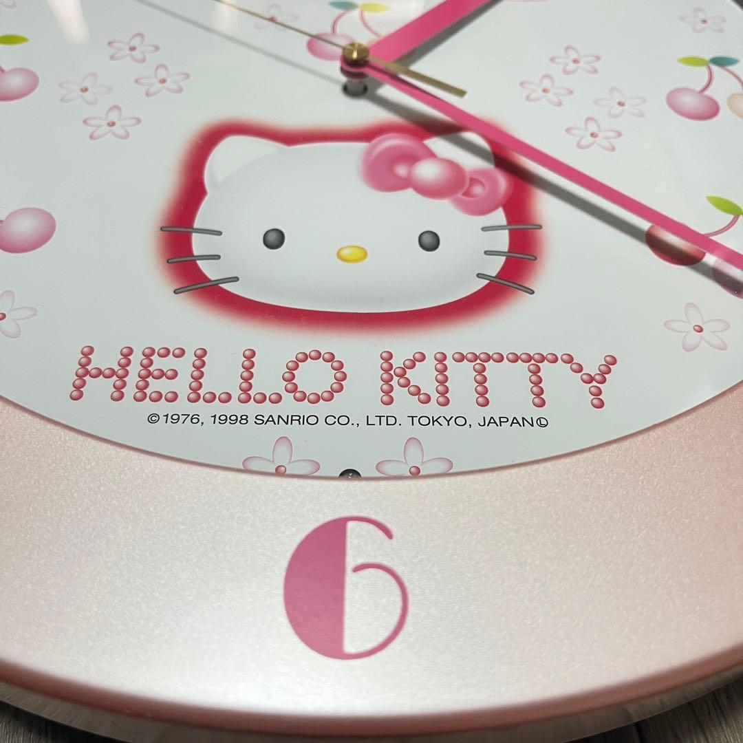 CITIZEN HELLO KITTY ピンク掛け時計 ハローキティ サンリオ - メルカリ