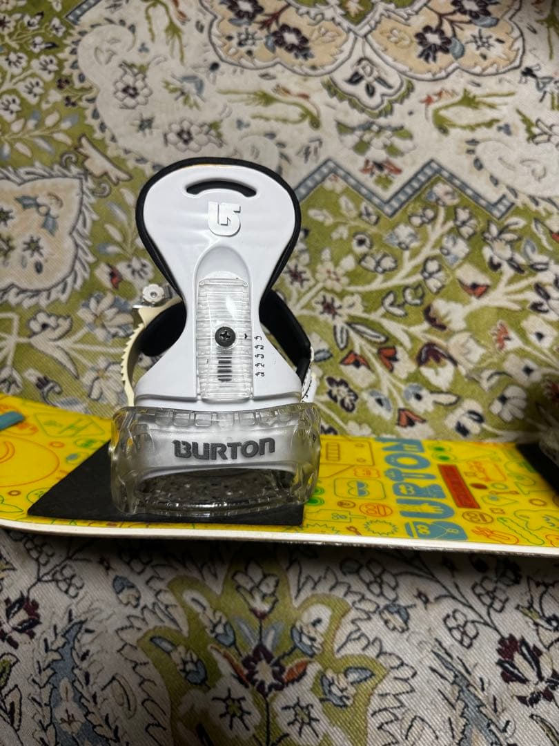 Burton スノーボード 子供用80cm ビンディ ング付き キッズ - メルカリ