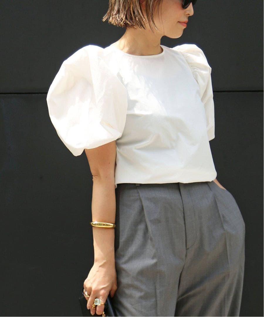 CELERI ドゥーズィエム クラス　バルーンスリーブトップス plage Deuxieme Classe（ドゥーズィエムクラス）の「【CELERI/セルリ