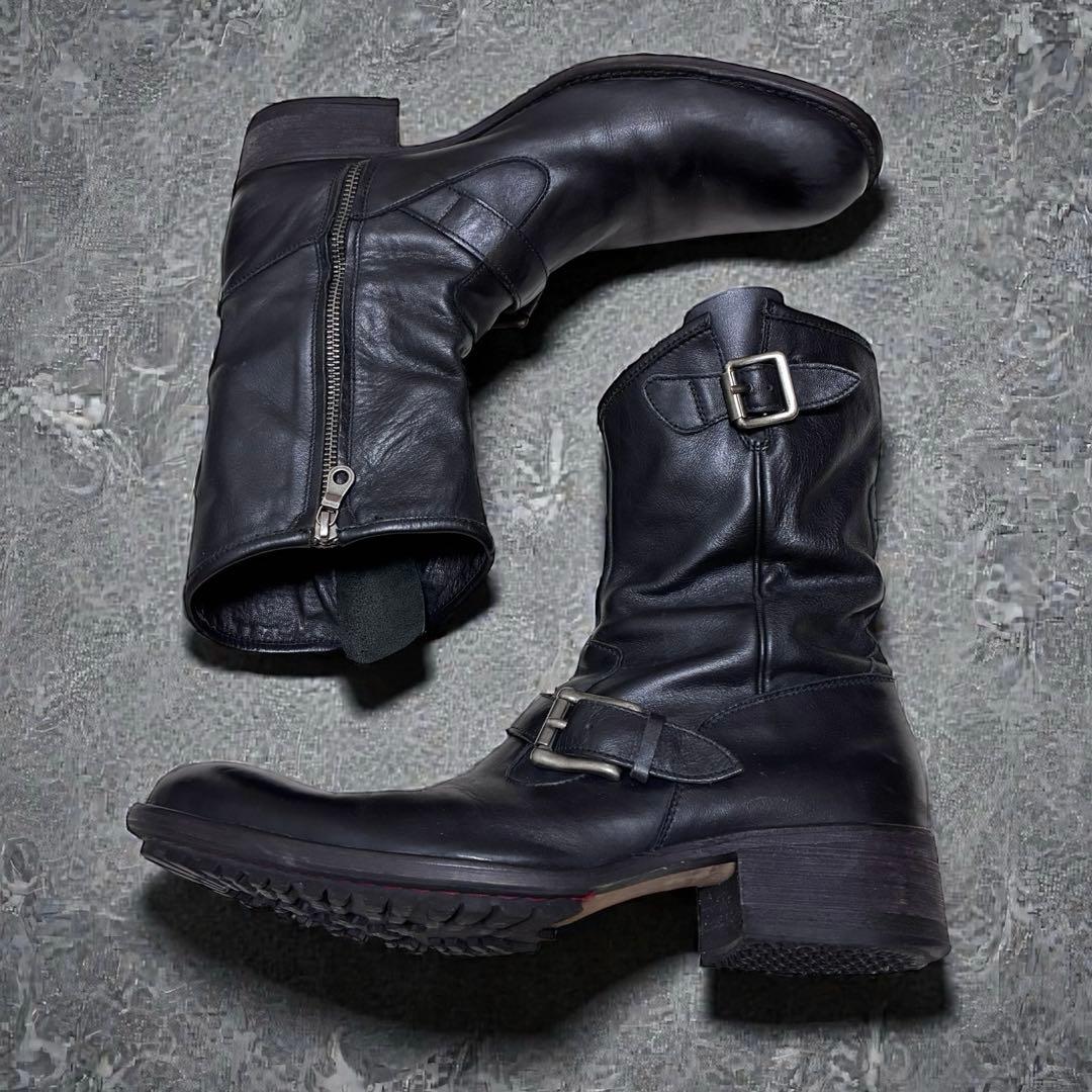 靴 00s alfredoBANNISTER engineer boots y2k 00s alfredoBANNISTER engineer boots y2k - メルカリ