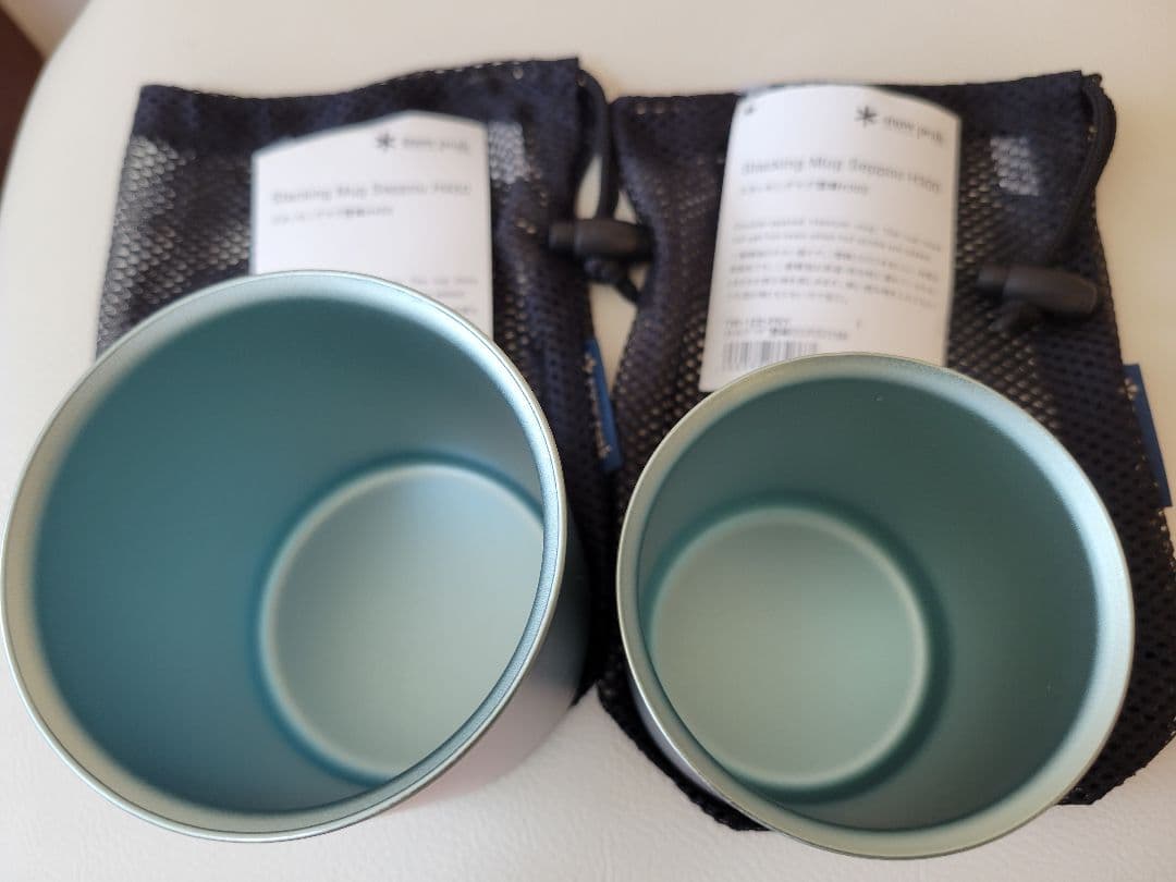 スノーピーク スタッキングマグ 福山限定 雪峰H300、雪峰H450セット