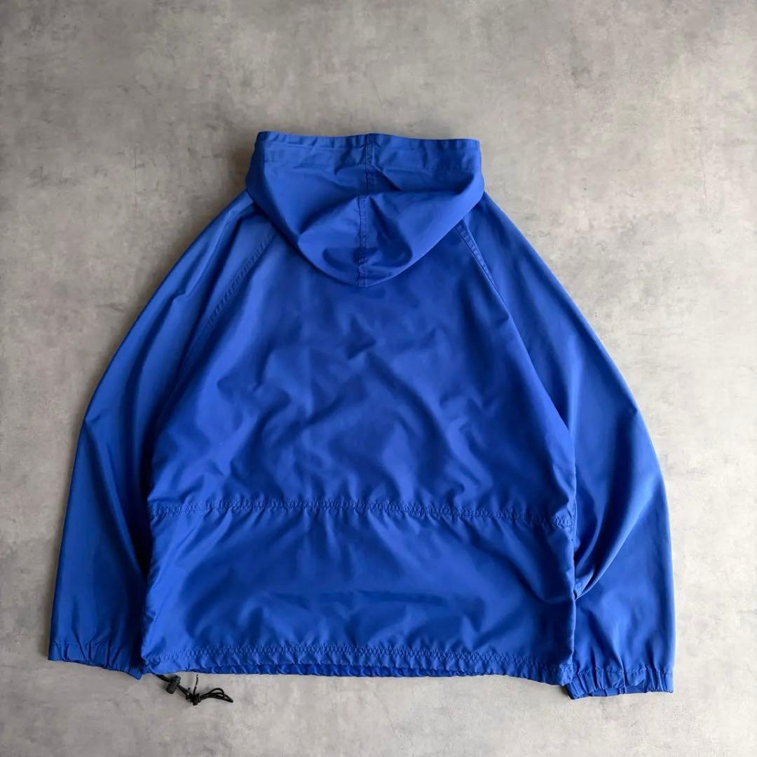 ☆USA製☆ L.L.Bean エルエルビーン アノラックパーカー ブルー