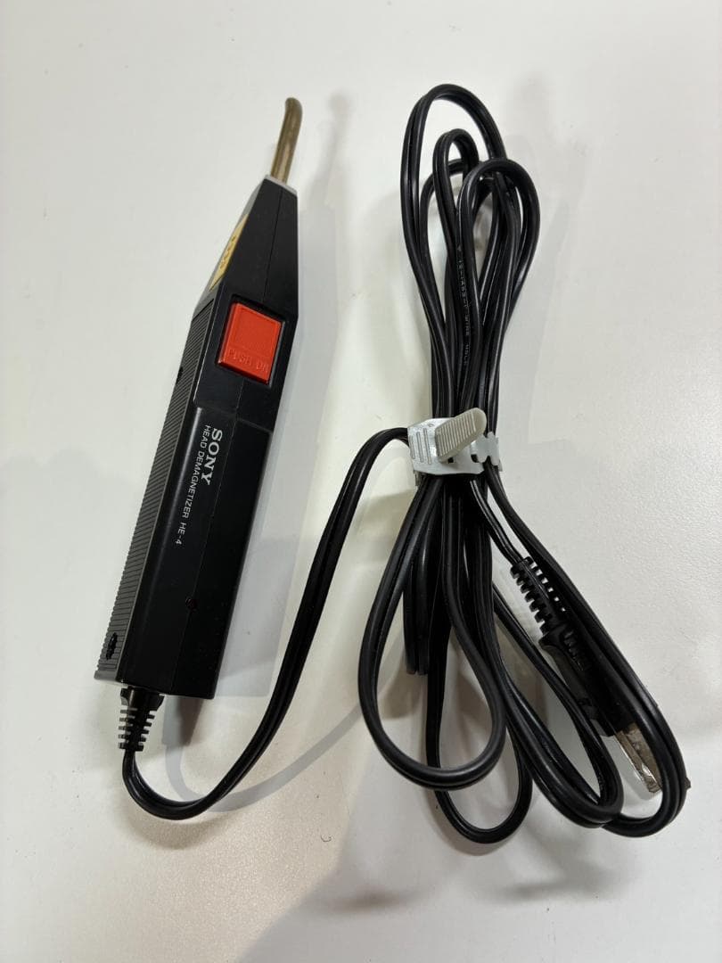 ソニー】【消磁器】SONY HEAD DEMAGNETIZER HE-4 - メルカリ