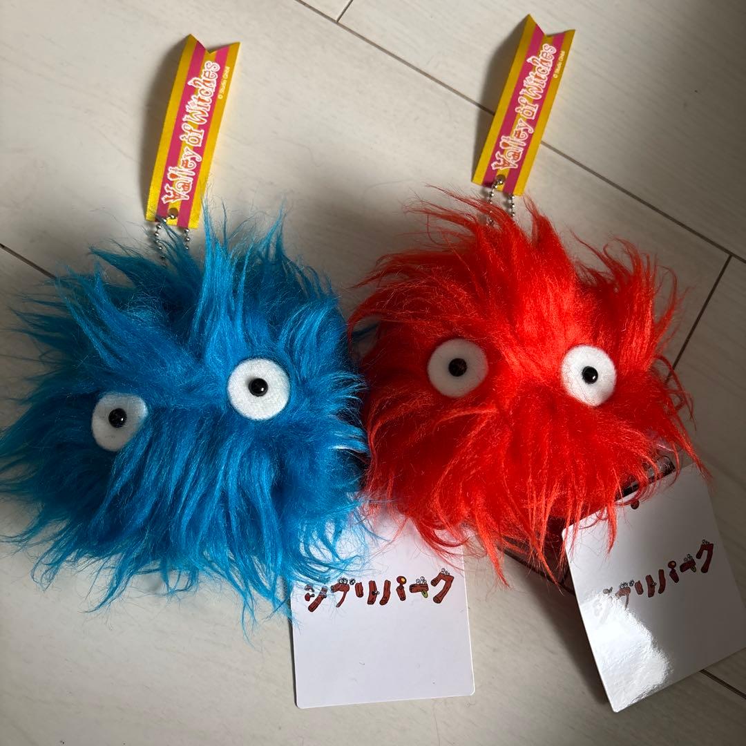 新品 ジブリパーク限定魔女の谷 カルシファー マスコットキーホルダー