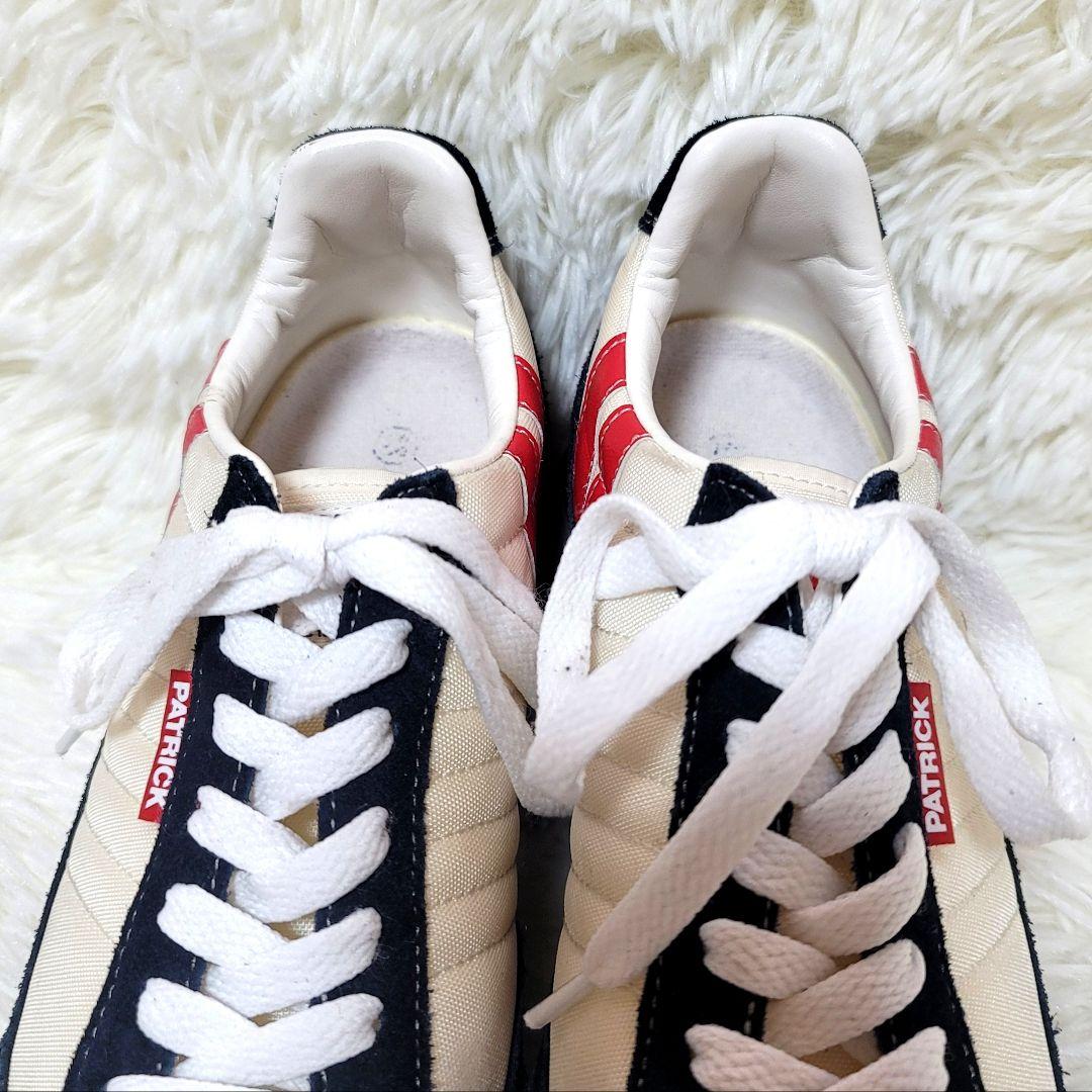 【美品】PATRICK マラソン スニーカー ローカット 23.5cm