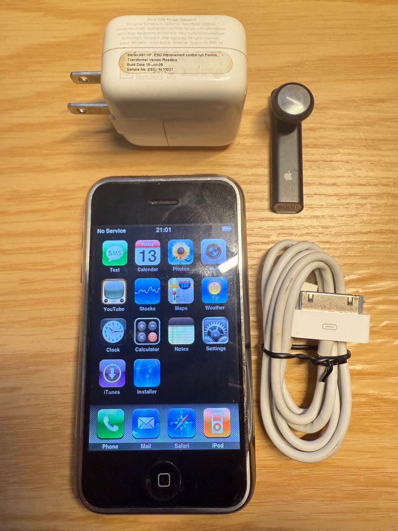 iPhone 2G 日本未発売　美品 8GB 第1世代 A1203 iPhone 2G 美品 日本未発売 8GB 初代 第1世代 A1203｜Yahoo!フリマ（旧