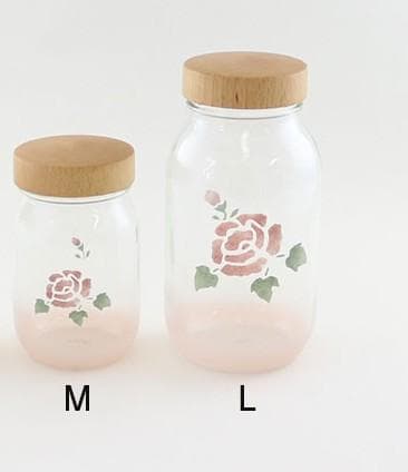 マニーローズ 木ぶたガラスボトル L&M 2本セット - メルカリ