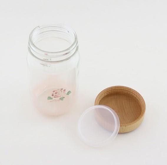 マニーローズ 木ぶたガラスボトル L&M 2本セット - メルカリ