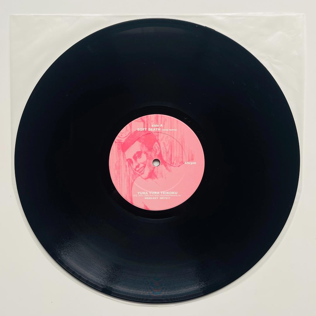 稀少 12インチレコード ゆらゆら帝国 ソフトに死んでいる 坂本慎太郎