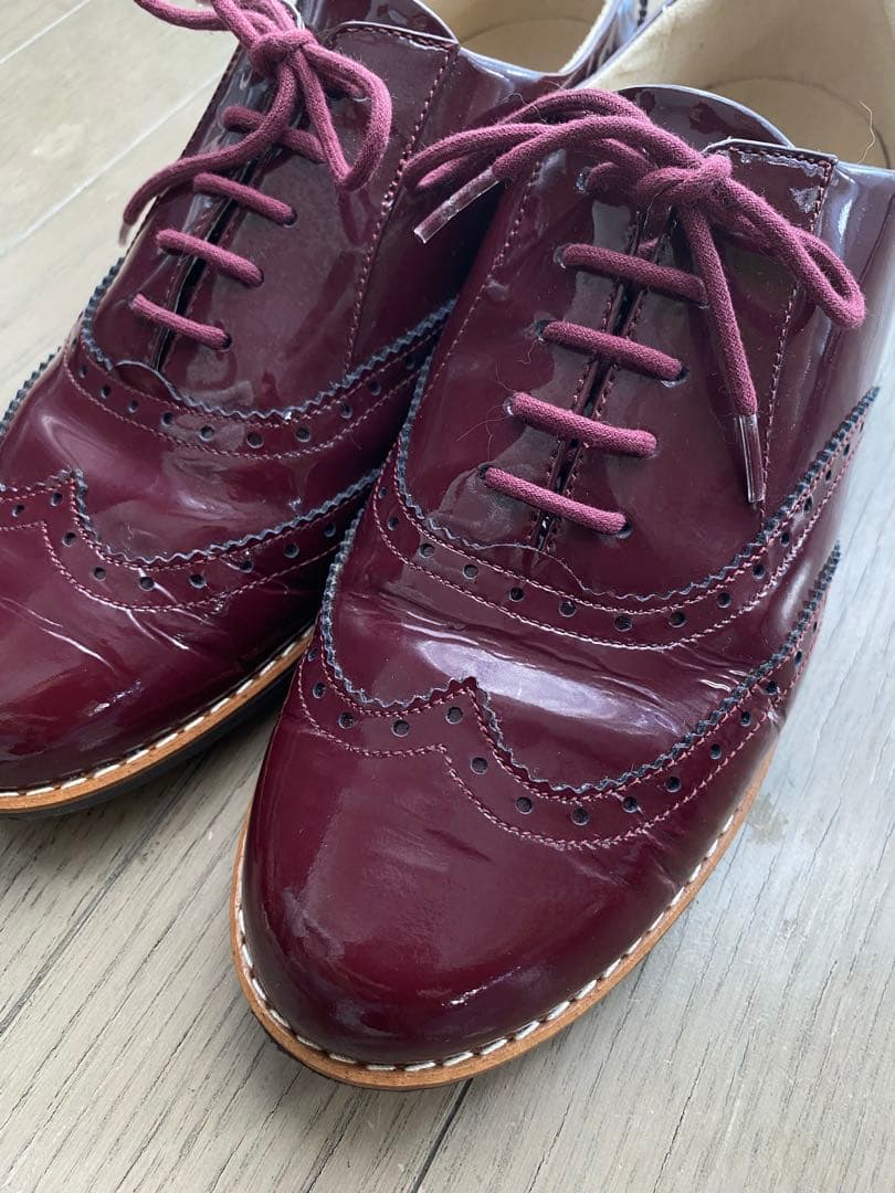 ASICS Pedala ペダラ レザーシューズ 23.5E ポートロイヤル - メルカリ