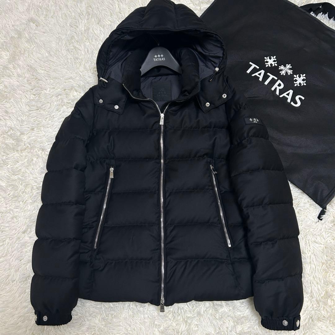 【未使用級】21AW タトラス ドミツィアーノ ダウンジャケット 黒 03 L TATRAS（タトラス） ダウンジャケット ドミツィアーノ DOMIZIANO