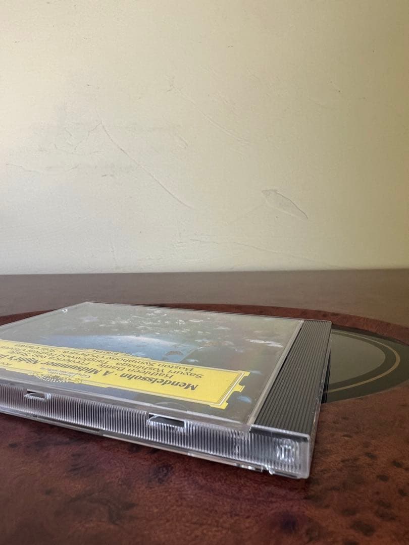 サイン メンデルスゾーン 夏の夜の夢 小澤征爾CD 吉永小百合×天野喜孝