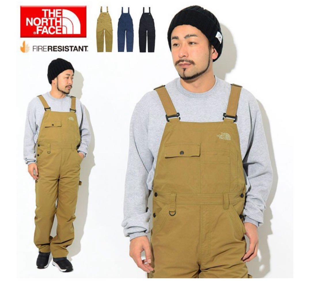 中古THE NORTH FACE ファイヤーフライブラウンオーバーオールLサイズ 中古・古着通販】THE NORTH FACE (ザ ノース フェイス) ファイヤー