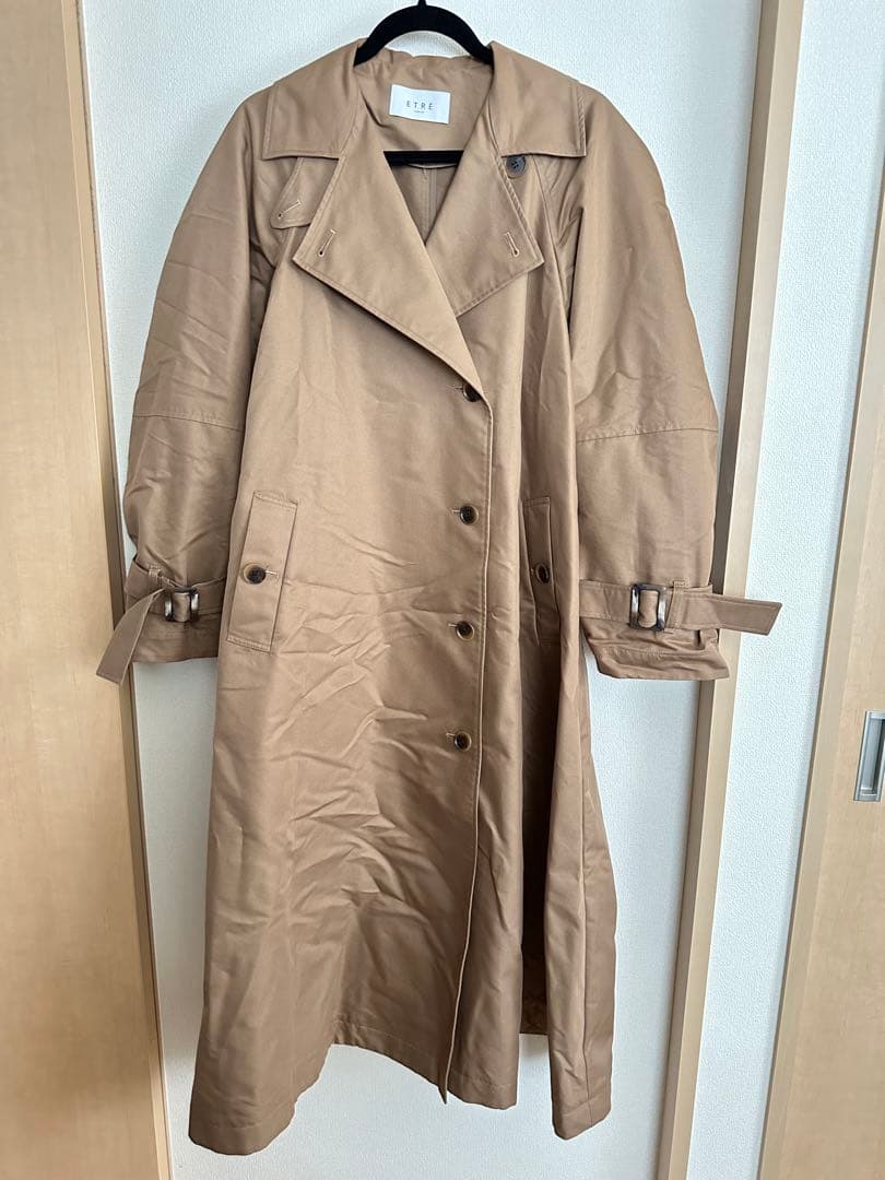 ETRE TOKYO コンシャススリーブトレンチコート Sサイズ - メルカリ