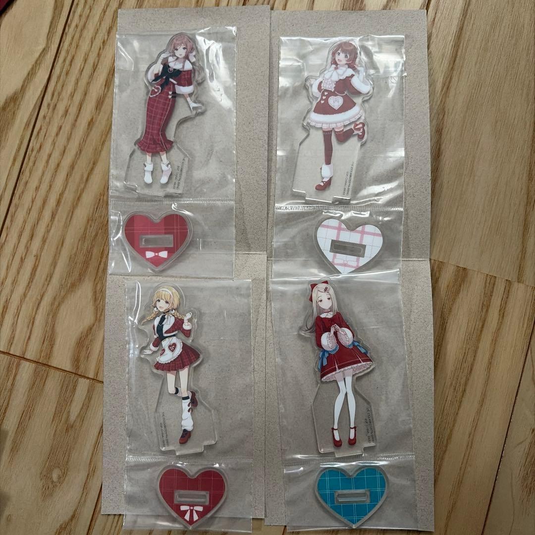 学園アイドルマスター 一番くじ I賞 描きおろし アクリルスタンド 4点