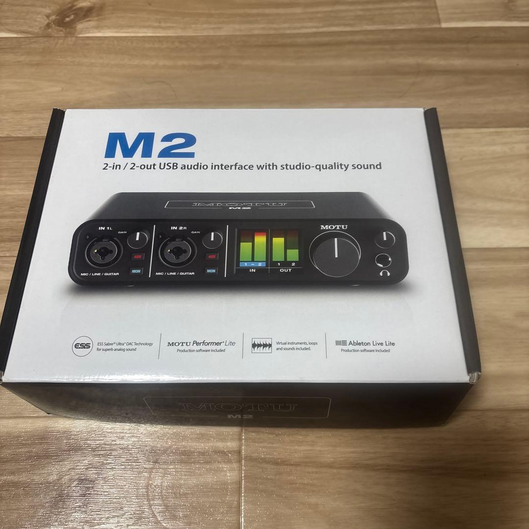 motu m2 オーディオインターフェイス M2 - MOTU | 株式会社ハイ・リゾリューション