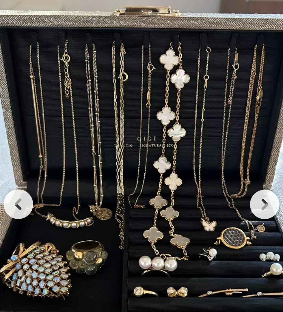 GIGI ジュエリーボックス アクセサリーケース - メルカリ