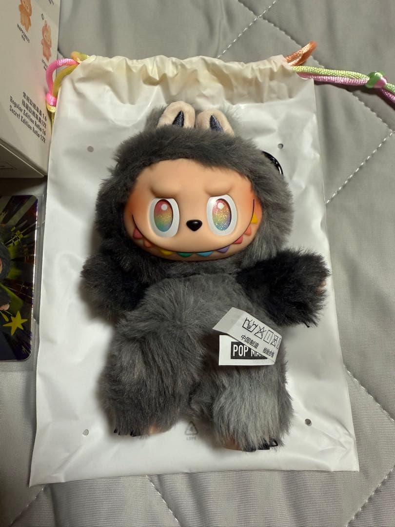 正規品 LABUBU Energy ID ラブブ エナジー シークレット 黒レア - メルカリ