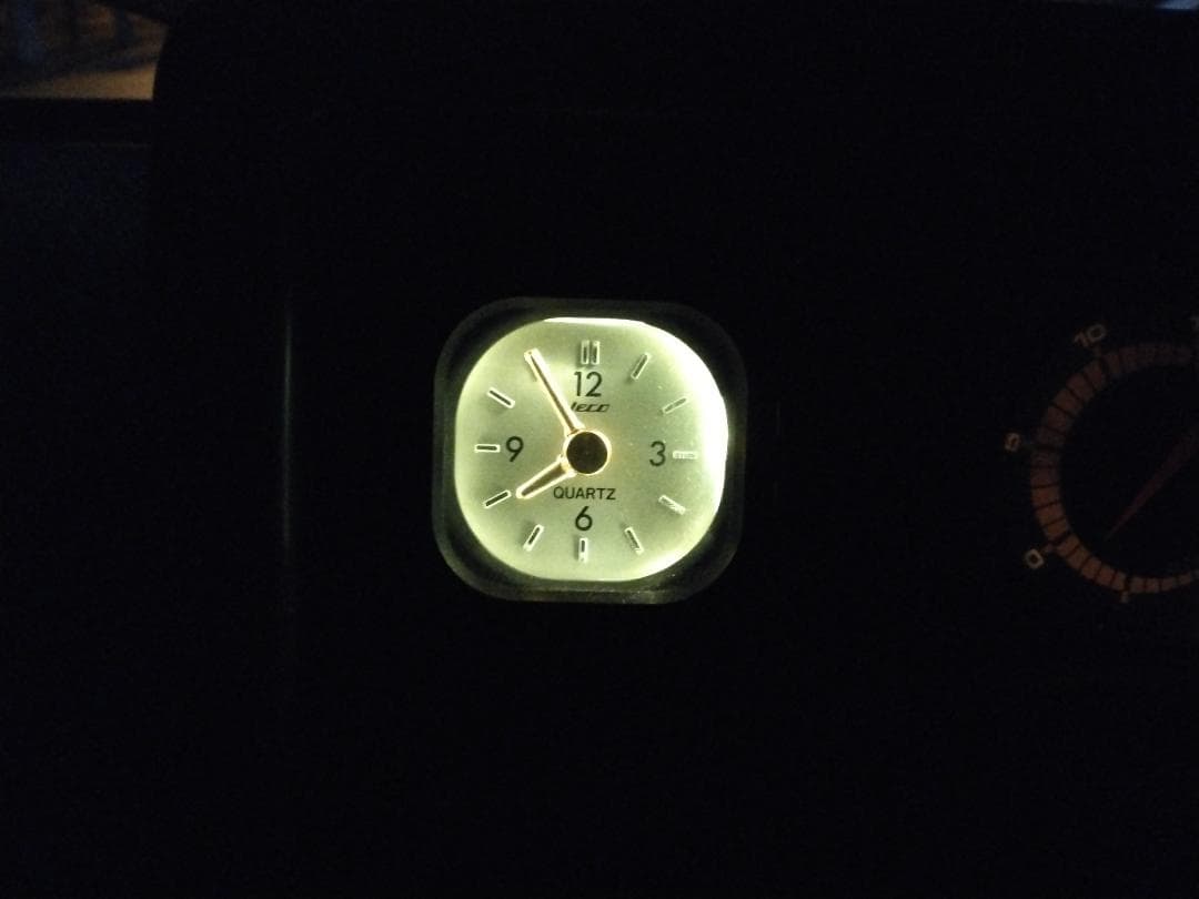 ジムニー ja11 純正オプション アナログ時計 jeco - メルカリ
