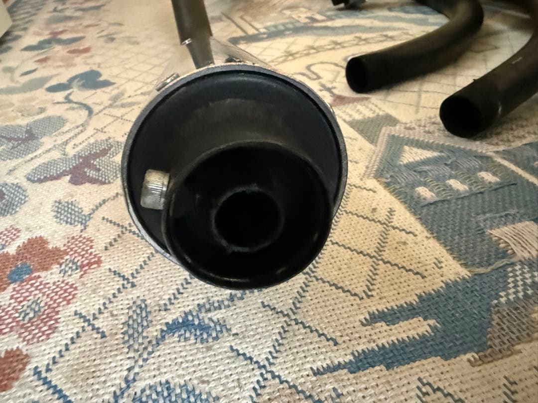 CBX400F CBX550F 手曲げ 4-2-1 マフラー ワンオフ K107391921 - パーツ