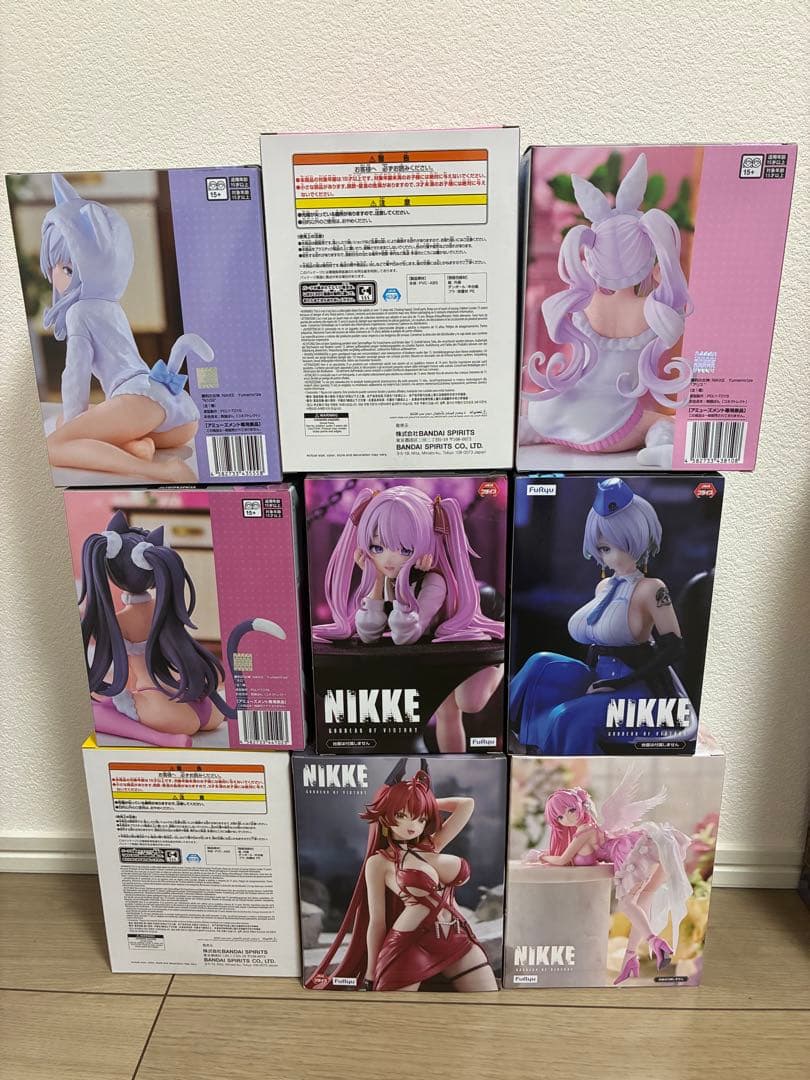 勝利の女神NIKKE プライズフィギュア 9点セット - メルカリ