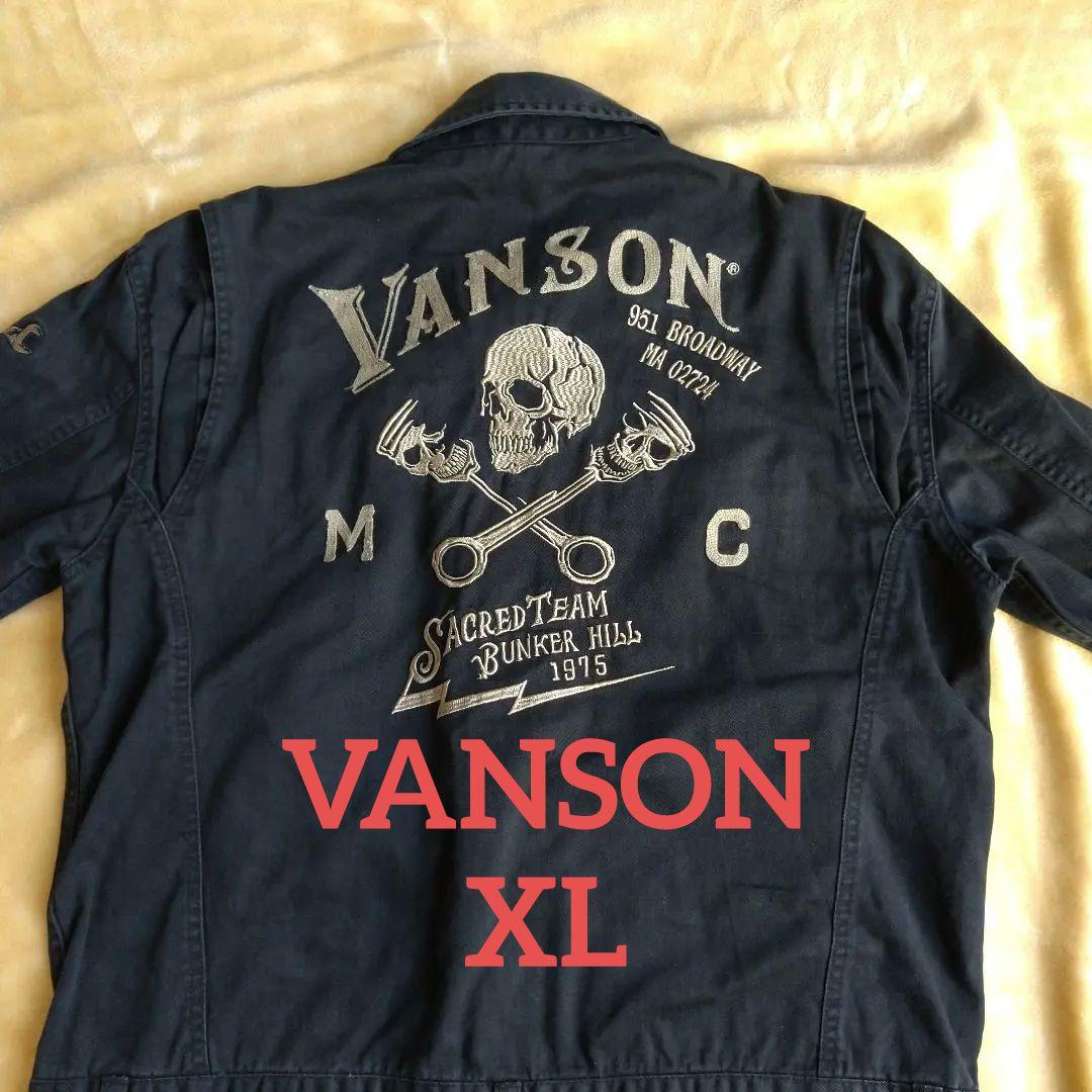 バンソン ツナギ XL 刺繍 ブラック 黒 バイカー バイク バンソン ツナギ XL 刺繍 ブラック 黒 バイカー バイク - メルカリ