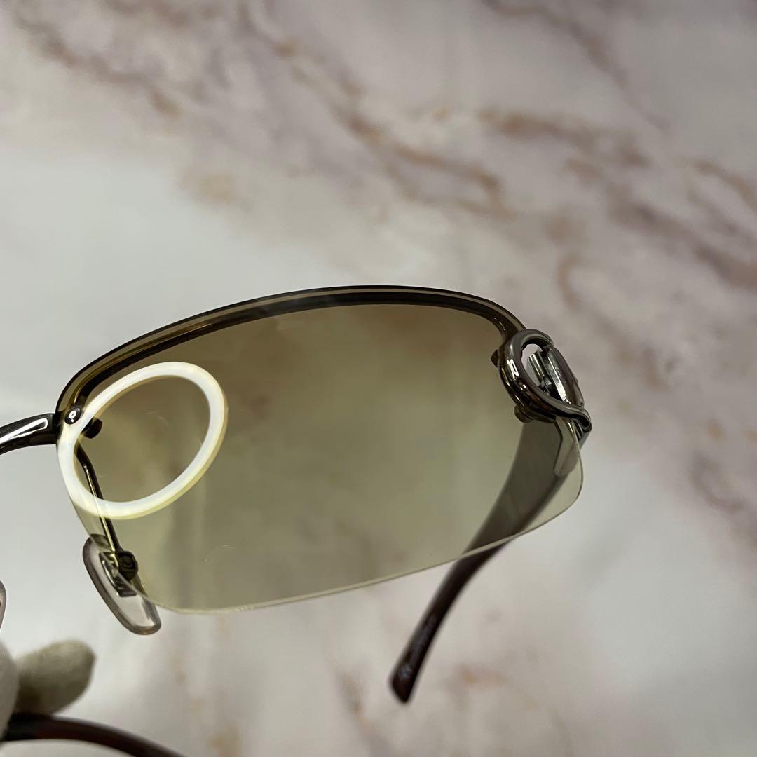 GUCCI グッチ ハーフリム ホースビット Y2K GG ロゴ サングラス - メルカリ