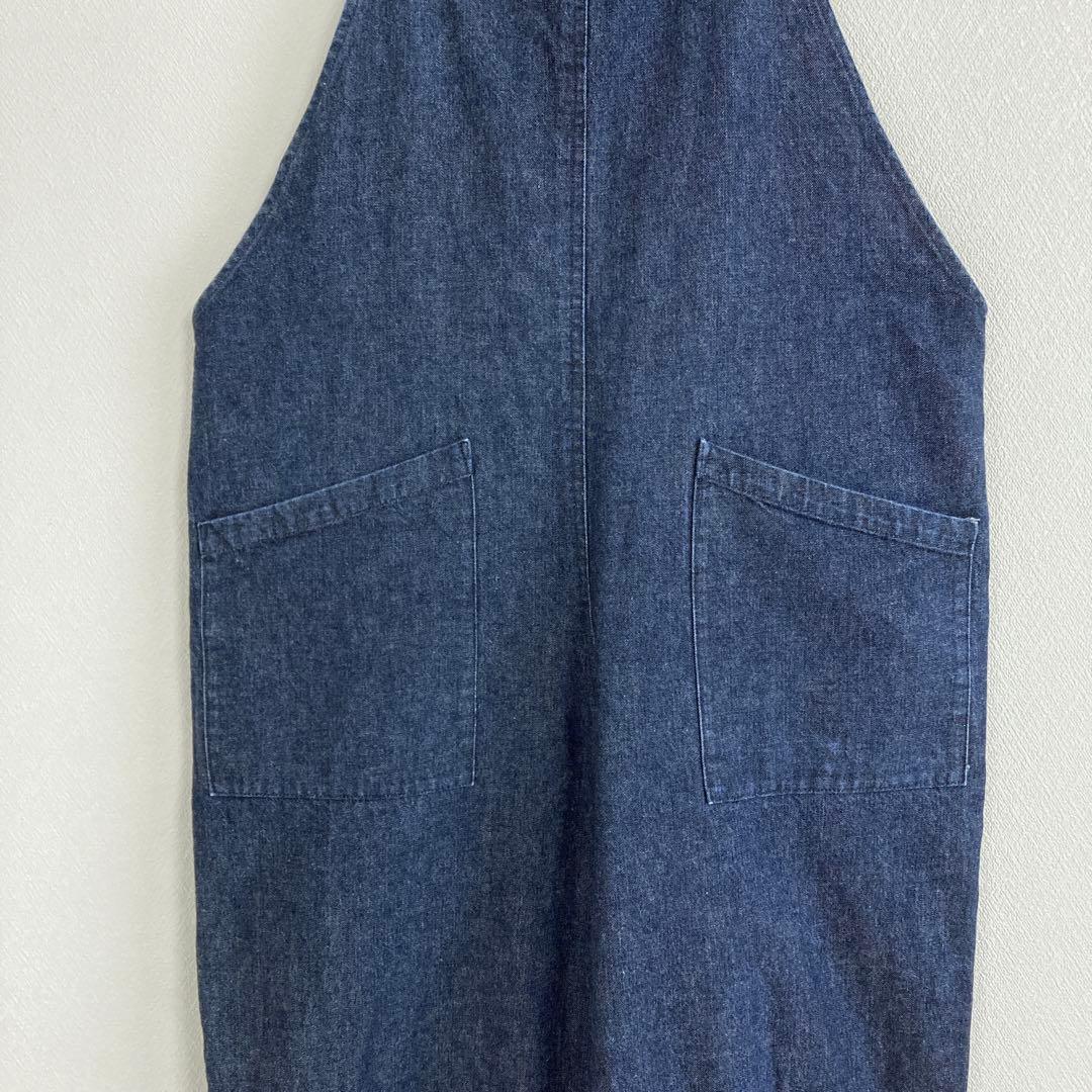 2024✨ かぐれデニムサロペットFインディゴゆったり