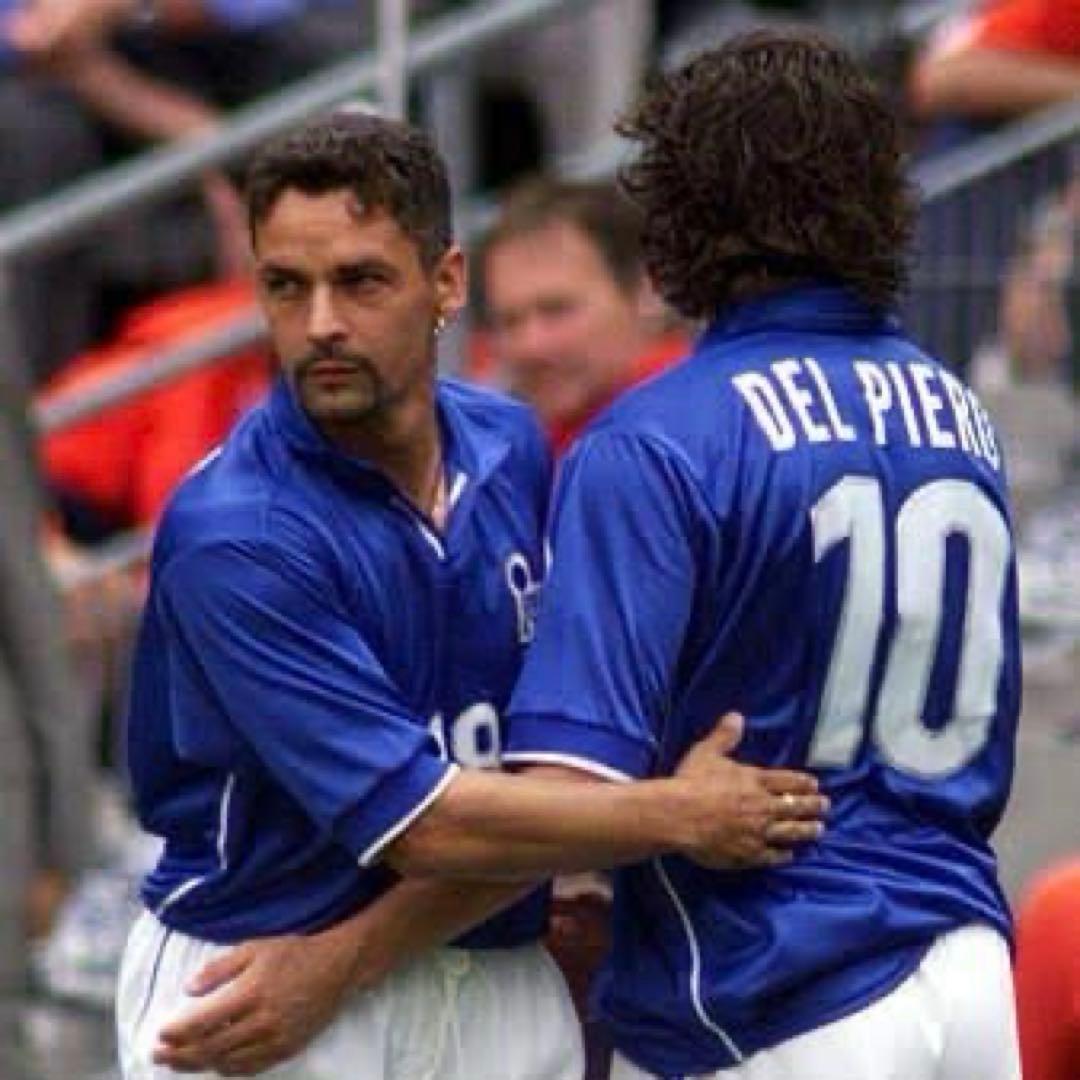 ☆ ロベルト・バッジョ】 NIKE イタリア代表 サッカー ユニフォーム XL