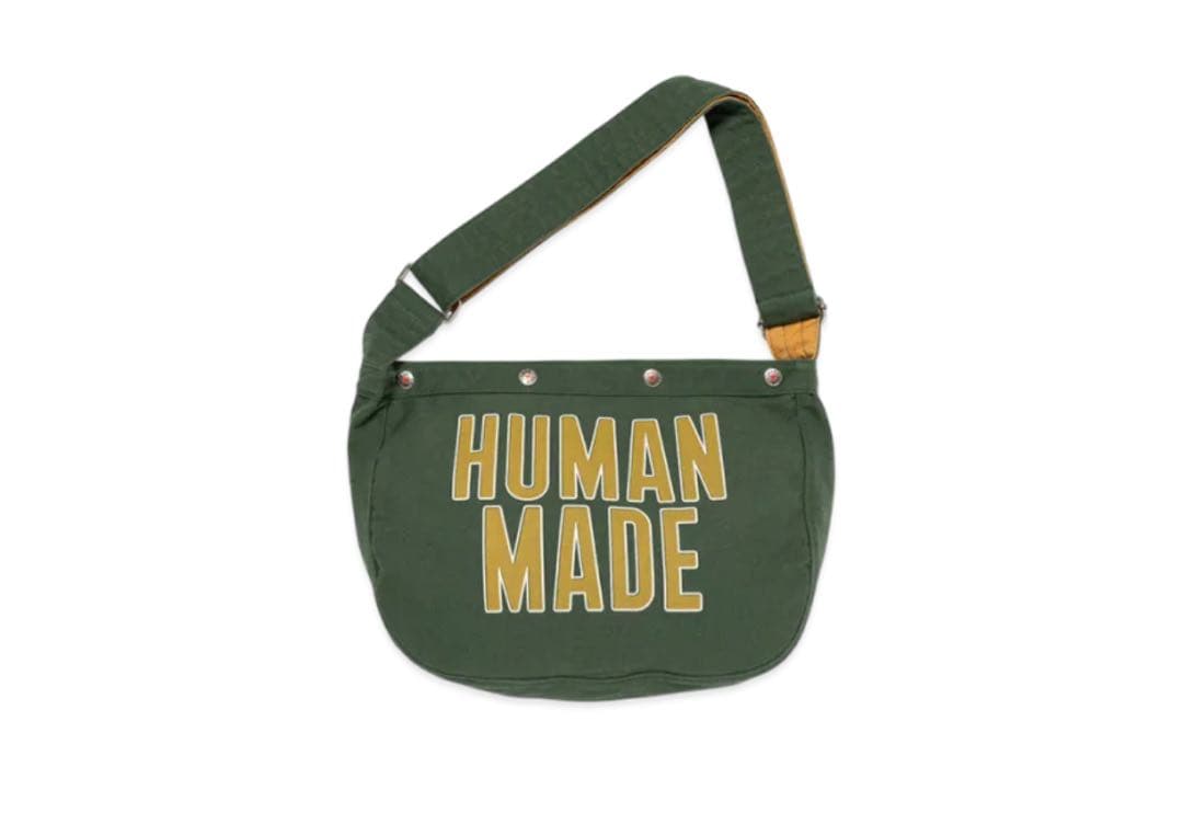 ショルダーバッグ HUMAN MADE Paperboy Bag green Human Made - Paperboy Bag | HBX