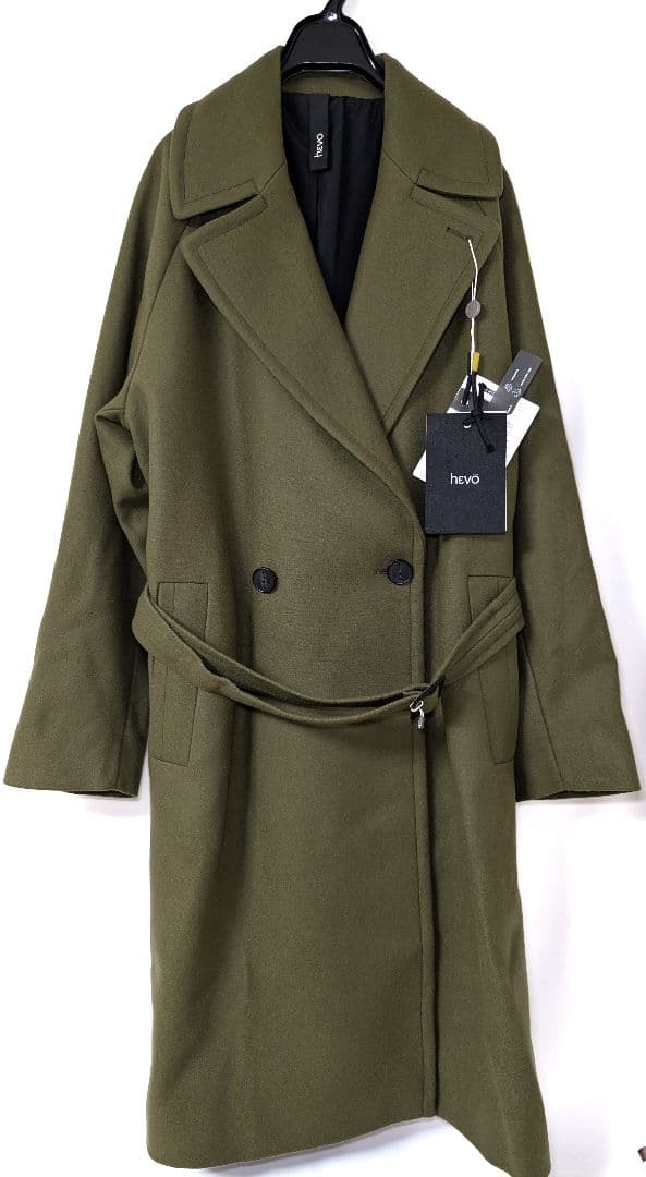 木村拓哉着 HEVO BRINDISI コート カーキ イーヴォ 48 新品 - メルカリ