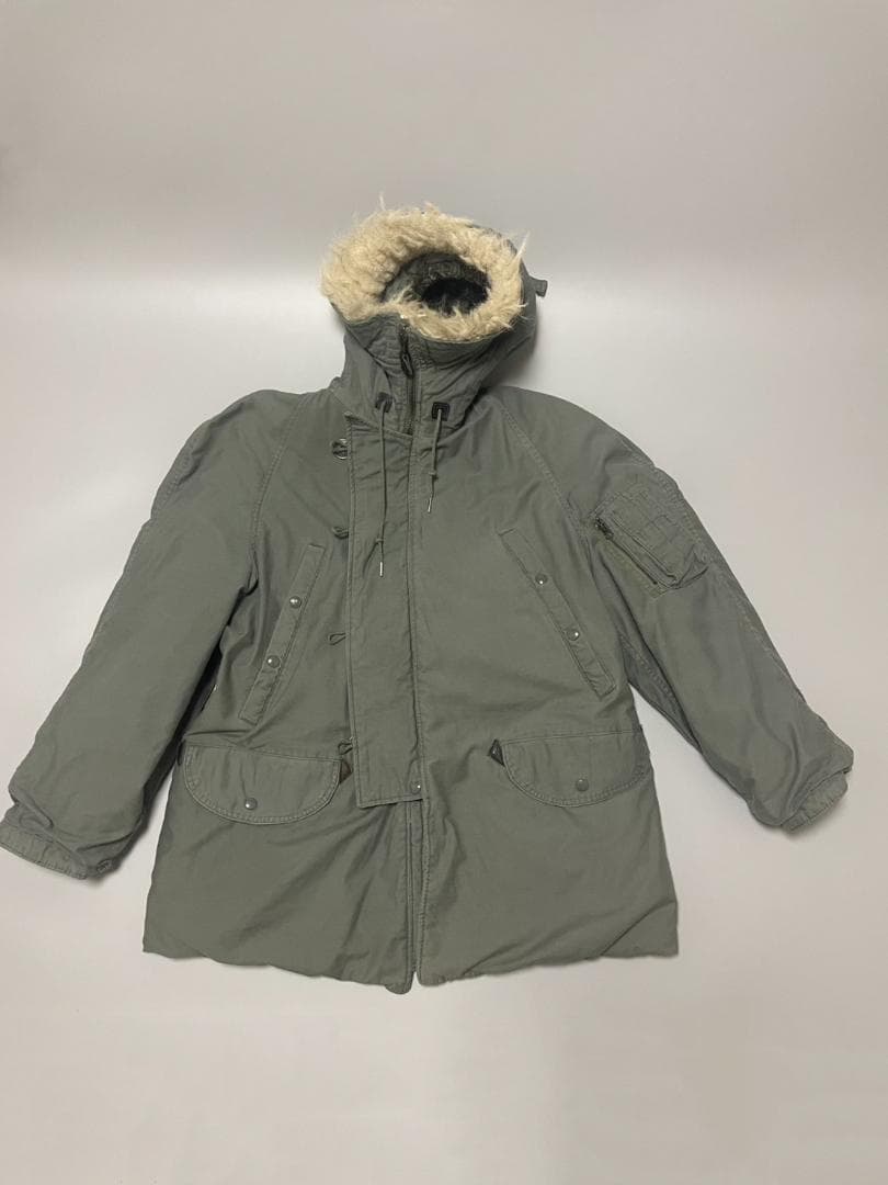 美品 80s 米軍実物 N-3B GREENBRIER フライトジャケット M - メルカリ