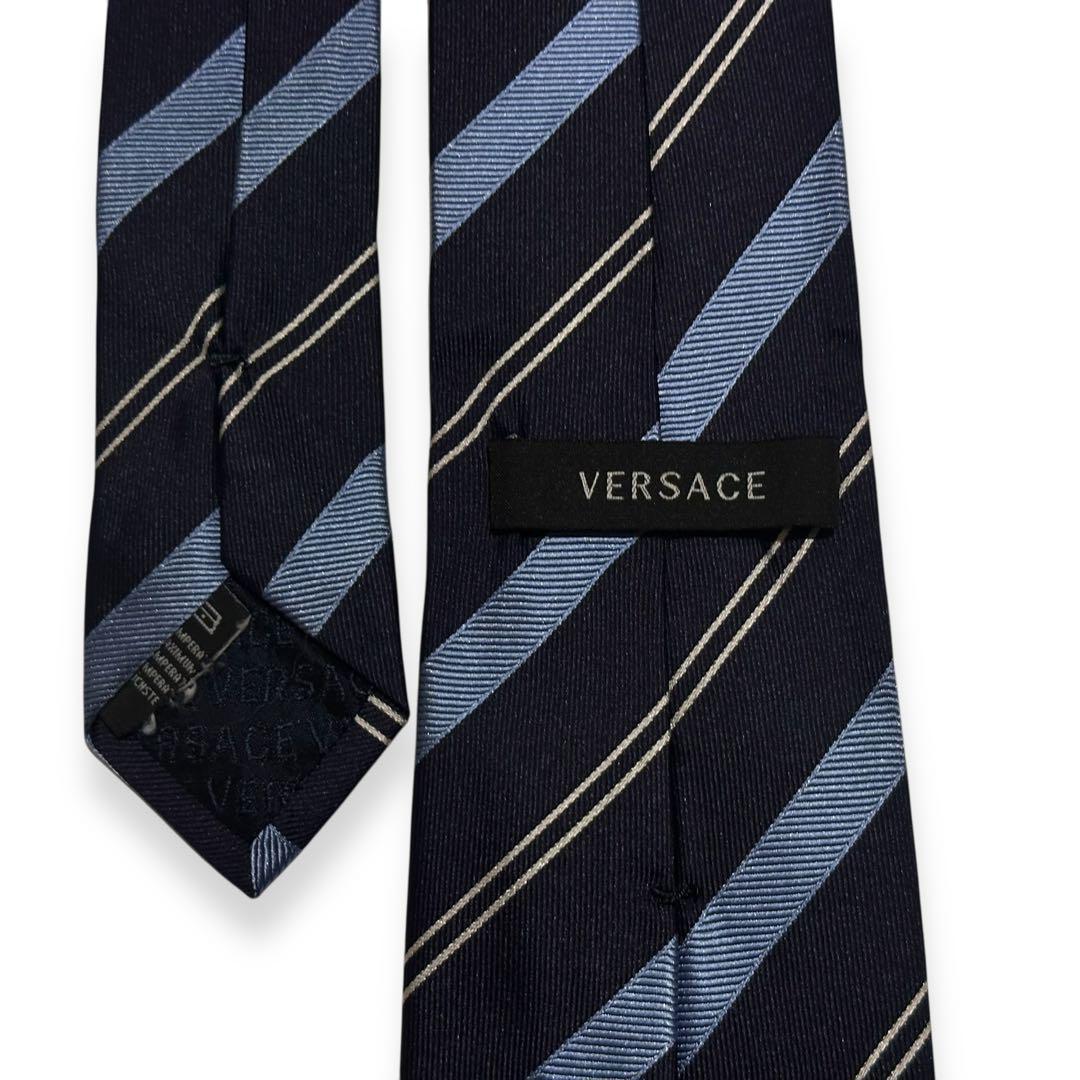 美品✨VERSACE ネクタイ ヴェルサーチ メデューサ ジャガード 【E