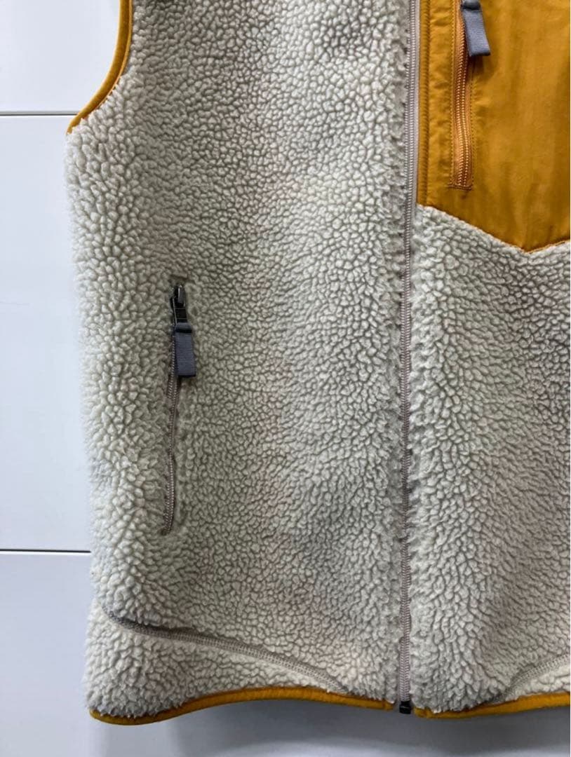 パタゴニア クラシックレトロX フリースベスト Mサイズ クリーム