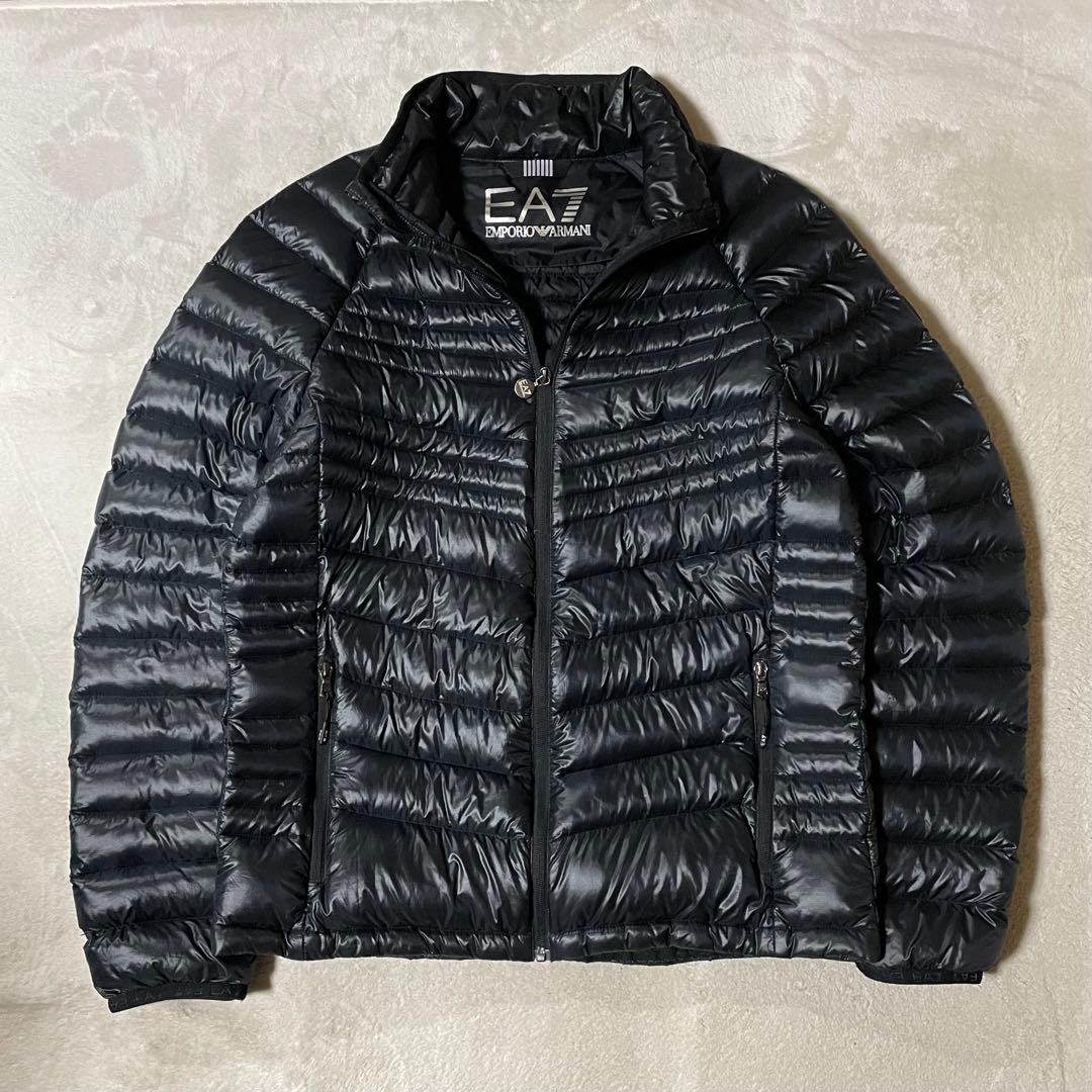 専用EA7 エンポリオアルマーニ【軽量保温】ブラック ダウンジャケット