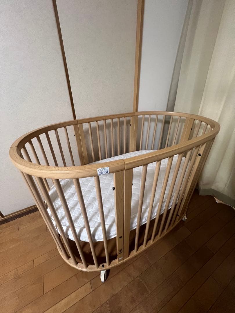 STOKKE スリーピー ベビーベッド 美品 マットレス＆未開封シーツ付き 楽天市場】STOKKE（ストッケ）スリーピーベッドセットV3＋ベッド