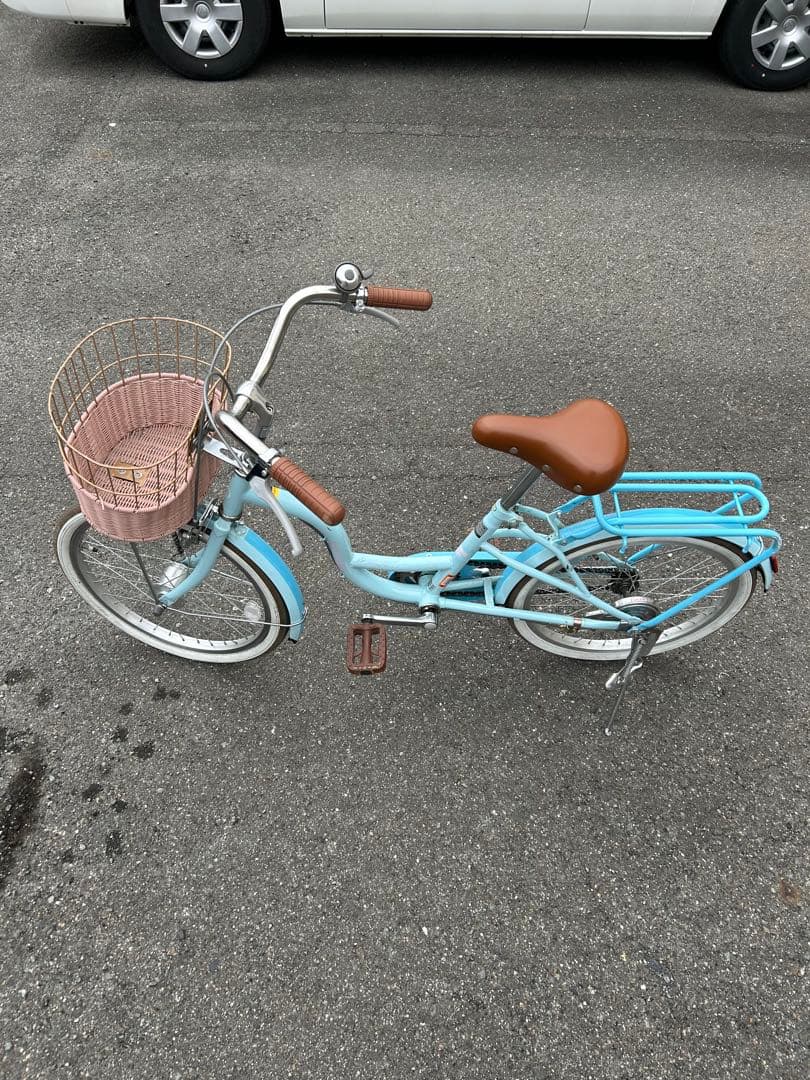 子供自転車20インチ 20インチ 身長115～130cm 子供用自転車 ピリココ（ミントグリーン