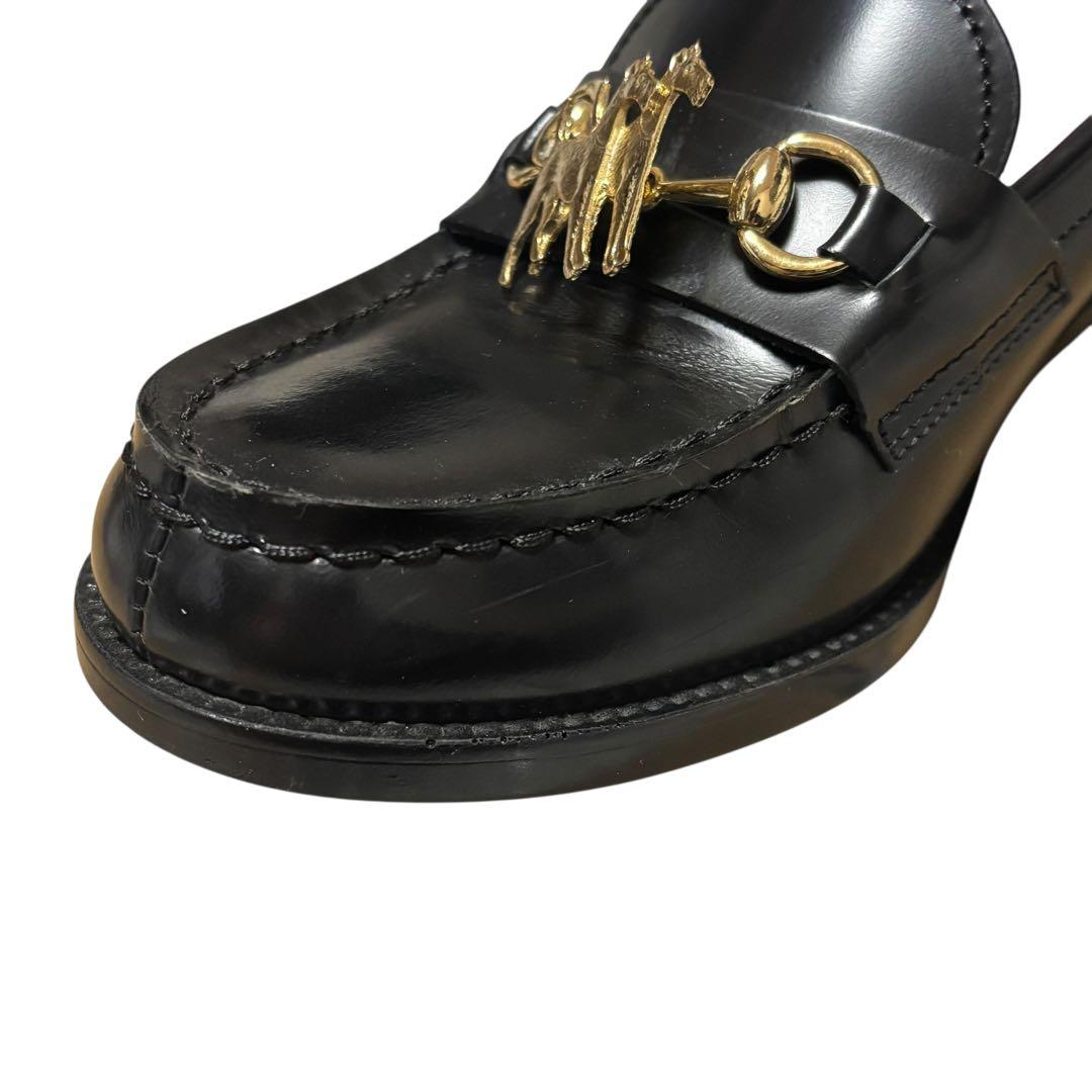 美品】SIIILON HARUTA メモリーフォームローファー 黒 希少 - メルカリ