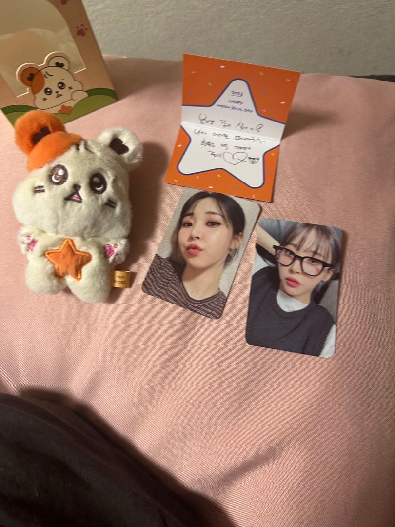 mamamoo ムンビョル ハムビョリ ぬいぐるみ トレカ 箱付き - メルカリ