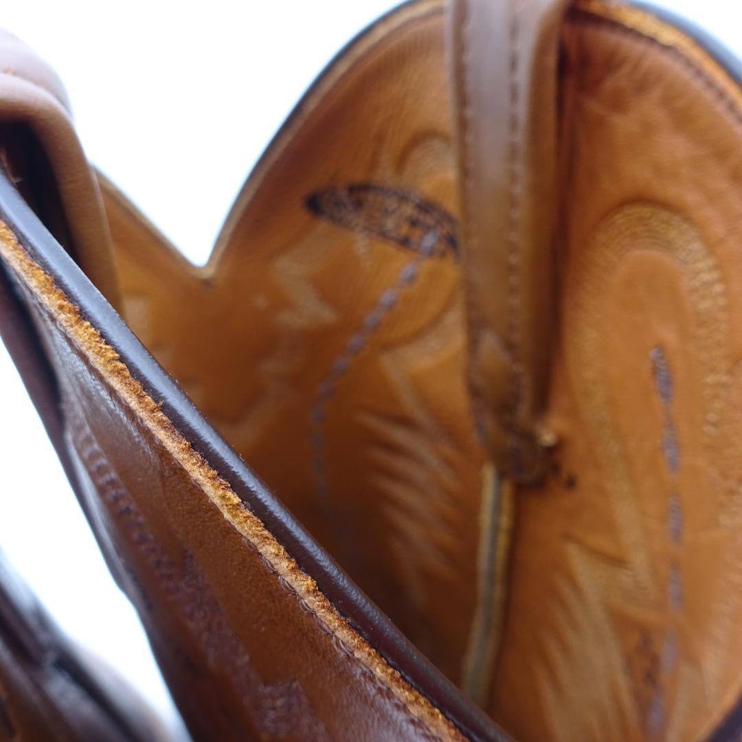 未使用ルケーシーLUCCHESE 2000リザードトカゲウエスタンブーツ9D