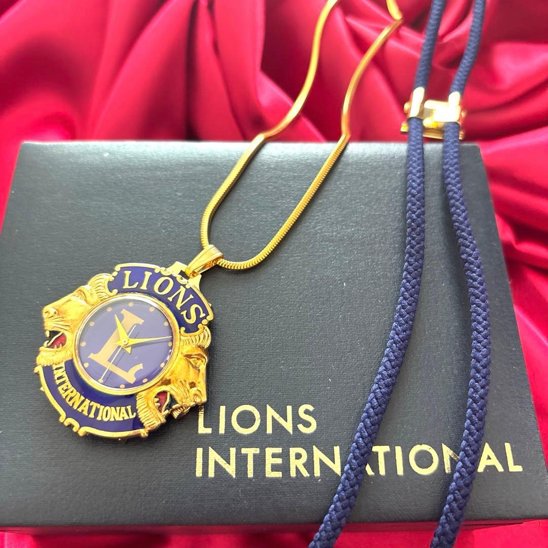 ライオンズクラブメンバーズウォッチ 手巻き 時計 17石 RICOH リコー